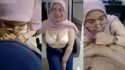Hijab Pink Sepong Ayang Sange Video by Tube8