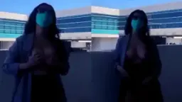 Siskaeee Pamer Toket Di Bandara Video by Eporner