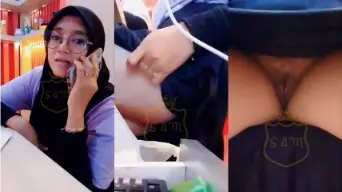 Mbak Amel Spill Memek saat Dikantor Video by PornTrex